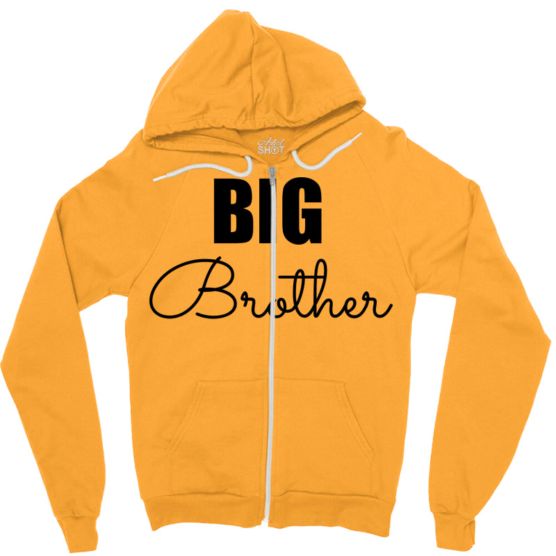 Big Brother Funny Ba Zipper Hoodie by efobitrivan6 | Artistshot