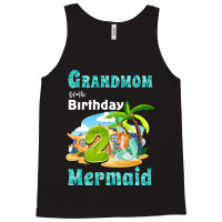 Cute Mermaid Grandmom Of The 2nd Birthday Cool Tank Top | Artistshot