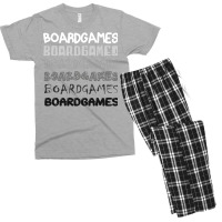 Boardgames Design For Lovers Of Playing Games Girl Men's T-shirt Pajama Set | Artistshot