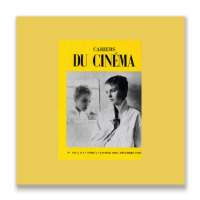 Jean Seberg Breathless Cahiers Du Cinema French Ne Metal Print Square | Artistshot