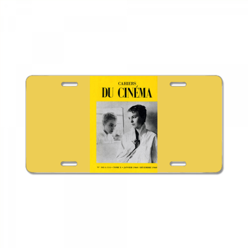 Jean Seberg Breathless Cahiers Du Cinema French Ne License Plate | Artistshot