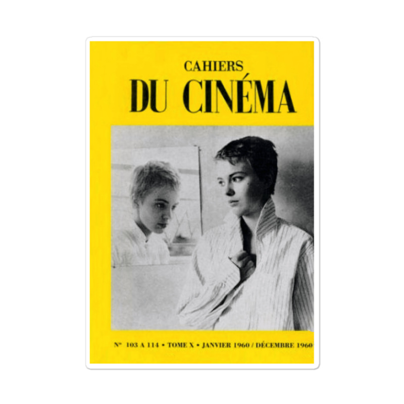 Jean Seberg Breathless Cahiers Du Cinema French Ne Sticker | Artistshot