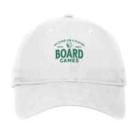 My Other Job Is Playing Board Games Stars Adjustable Cap | Artistshot