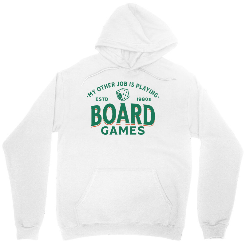 My Other Job Is Playing Board Games Stars Unisex Hoodie by berbelskuki0 | Artistshot