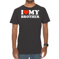 I Love My Brother Gifts For Sister Vintage T-shirt | Artistshot