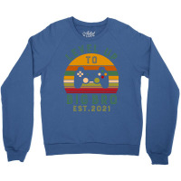 Leveled Up To Big Bro Est 2021 Promoted To Big Bro Crewneck Sweatshirt | Artistshot