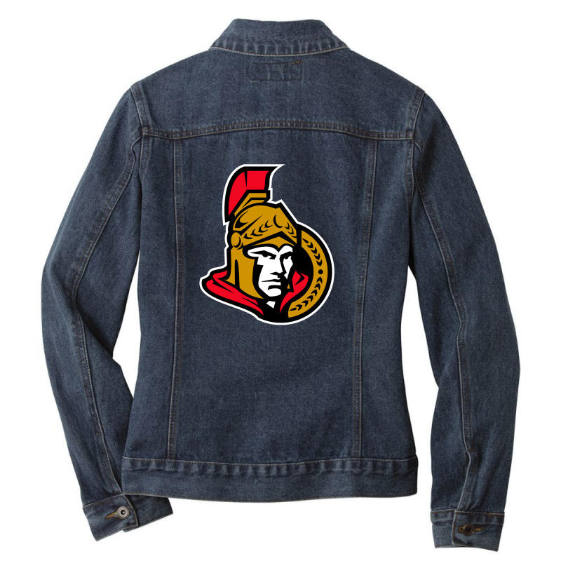 Ottawa-senators Ladies Denim Jacket by KayleGreen11 | Artistshot