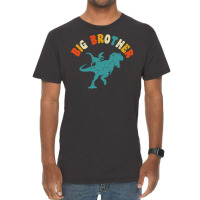 Promoted To Big Brother Dinosaur Gift Big Bro Vintage T-shirt | Artistshot