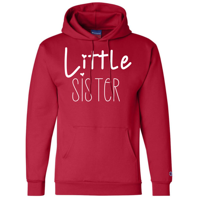 Little Sister Fun Positive Design Champion Hoodie by palokalgeau | Artistshot