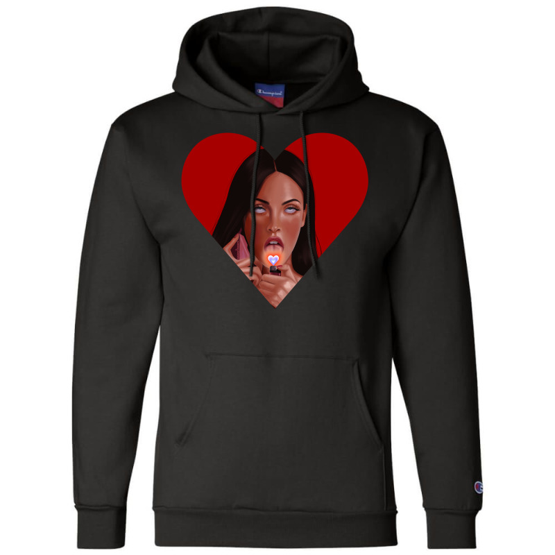 Jennifer’s Body Heart Champion Hoodie by fershbwelec | Artistshot