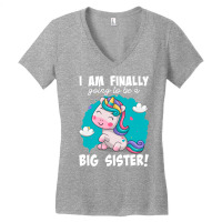 Im Finally Going To Be A Big Sister Announcement 2 Women's V-neck T-shirt | Artistshot