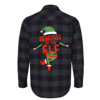 Cute Im The Big Brother Elf Christmas Gift Flannel Shirt | Artistshot