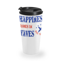 Surfer Wave Rider Stars Music Travel Mug | Artistshot