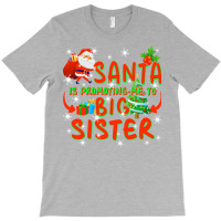 Promoted To Big Sister Christmas T-shirt | Artistshot