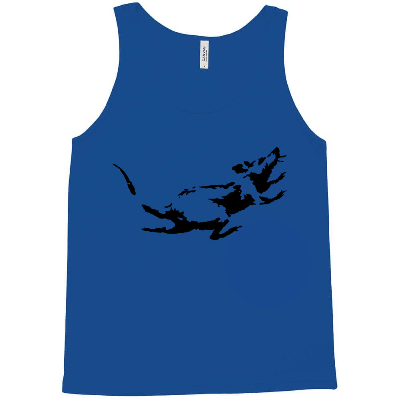 Banksy Rat Running In A Clock Tank Top by embarigosineg | Artistshot