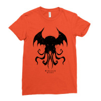 Lovecraft  Cthulhu   The Call Of Cthulhu   White E Ladies Fitted T-shirt | Artistshot