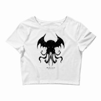 Lovecraft  Cthulhu   The Call Of Cthulhu   White E Crop Top | Artistshot