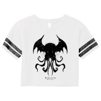 Lovecraft  Cthulhu   The Call Of Cthulhu   White E Scorecard Crop Tee | Artistshot