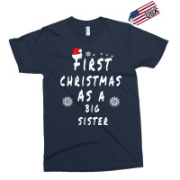 First Christmas As A Big Sister Future Sister Xmas Exclusive T-shirt | Artistshot