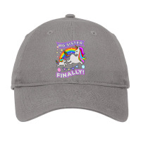 Big Sister Finally Unicorn Adjustable Cap | Artistshot