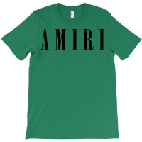 Amiri Black Font T-shirt | Artistshot