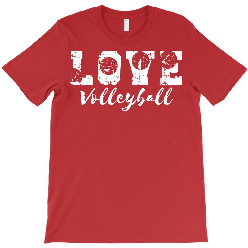 Love Volleyball Trending T-Shirt by blumenrubanq | Artistshot