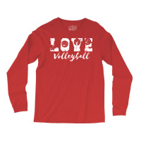 Love Volleyball Trending Long Sleeve Shirts | Artistshot