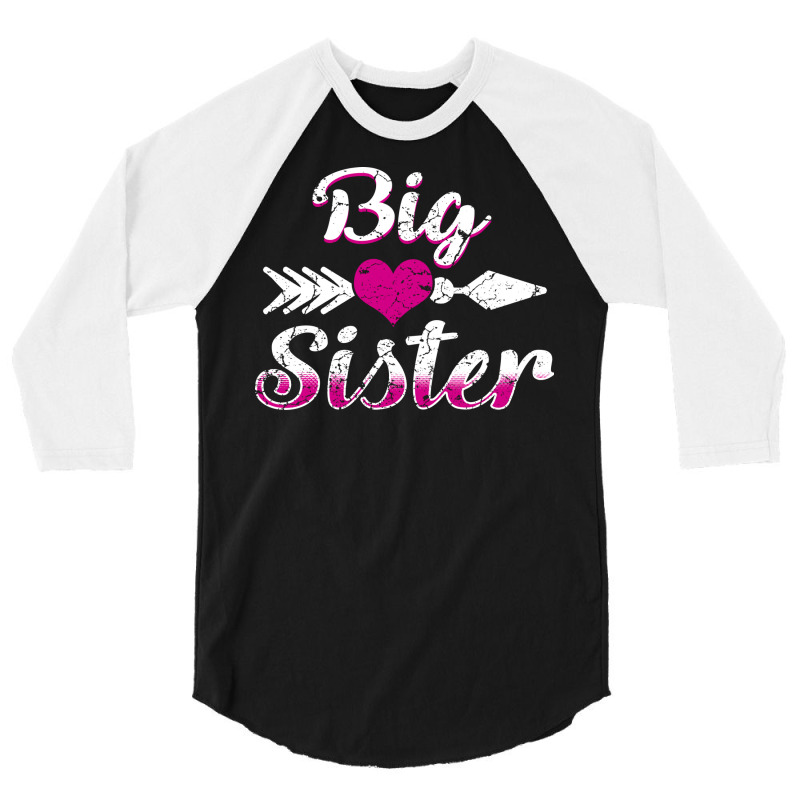 Big Sister 1 3/4 Sleeve Shirt by amorajankuk | Artistshot