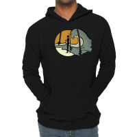 Sea Surf Big Front Print Nature Lightweight Hoodie | Artistshot