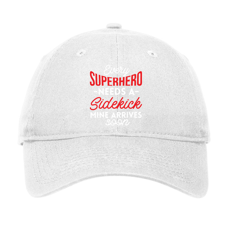 Every Superhero Needs A Sidekick Ba Adjustable Cap by shabnajianxiq | Artistshot