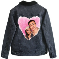 Jaylor Joseph And Taylor From Bb24 Unisex Sherpa-lined Denim Jacket | Artistshot