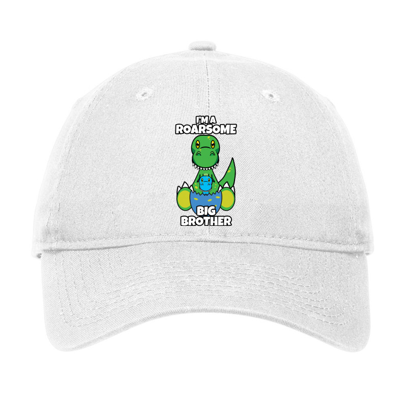 Roarsome Dinosaur Big Brother Adjustable Cap | Artistshot