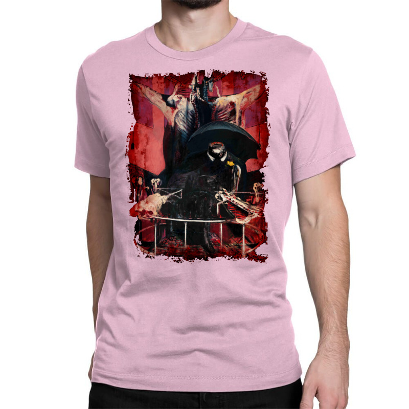 Francis Bacon Painting Horror Art Lover Figure Man Classic T-shirt by sidanmishriu | Artistshot