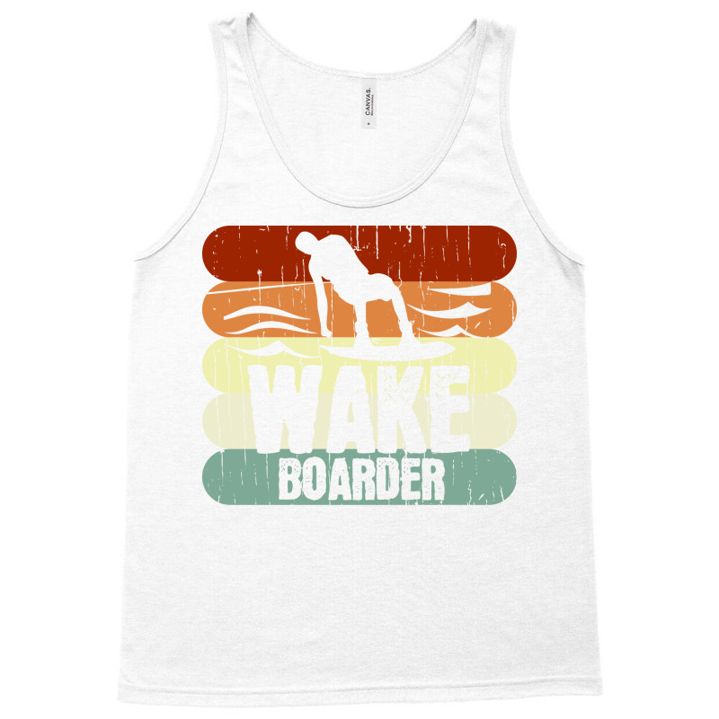 Vintage Wakeboarding Wakeboarder Wake Stars Tank Top | Artistshot