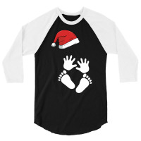 Christmas Pregnancy 3/4 Sleeve Shirt | Artistshot