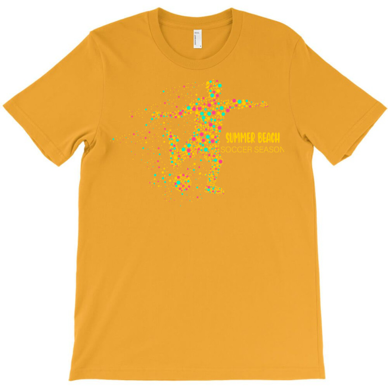 Summer Beach Soccer Season With The Sunset Cute Gi T-shirt | Artistshot