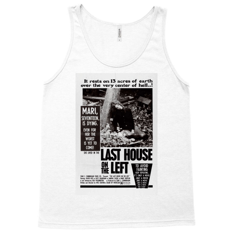 Last House On The Left! Tank Top by tadamlarakub | Artistshot