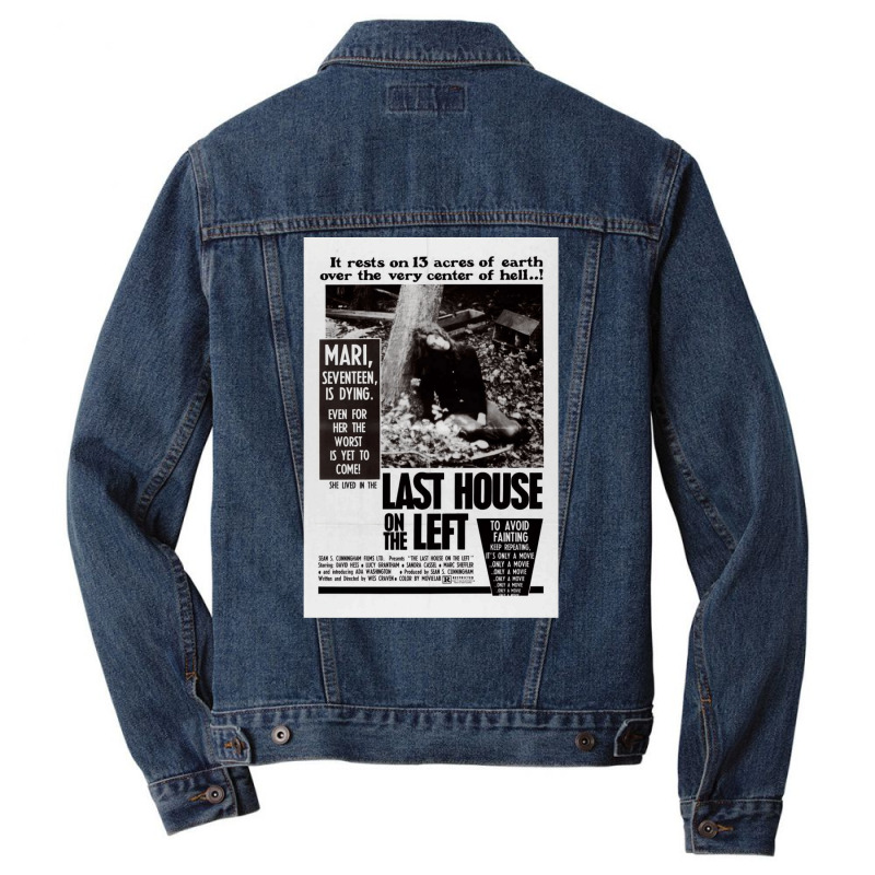 Last House On The Left! Men Denim Jacket by tadamlarakub | Artistshot