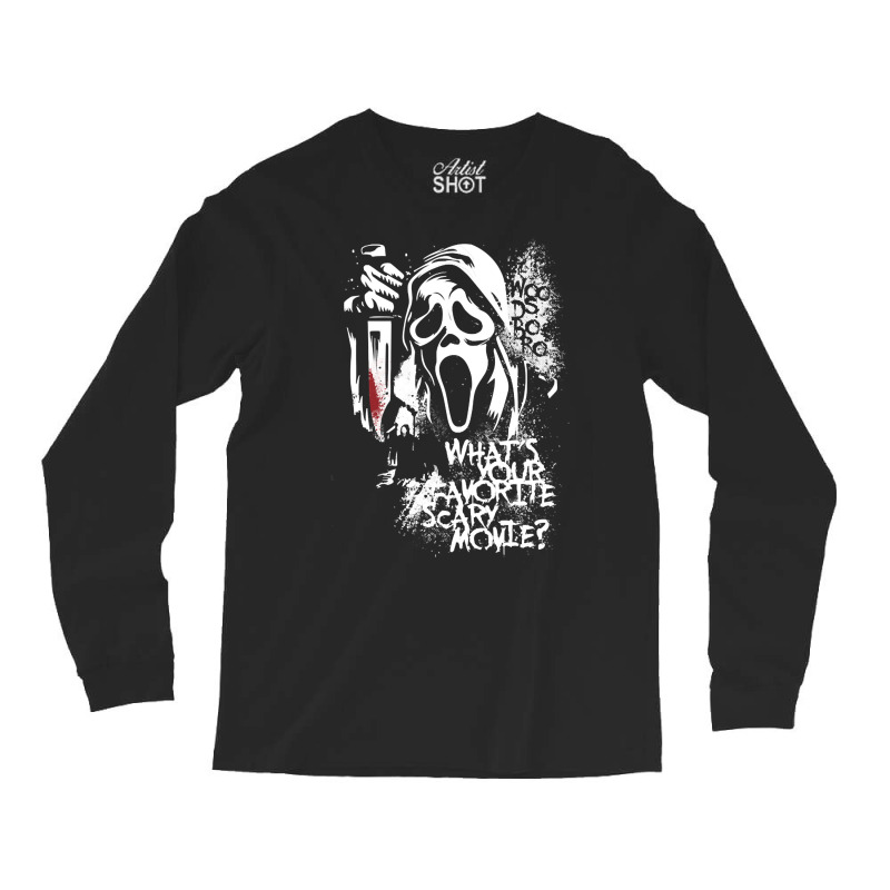 Favorite Scary Movie Long Sleeve Shirts | Artistshot