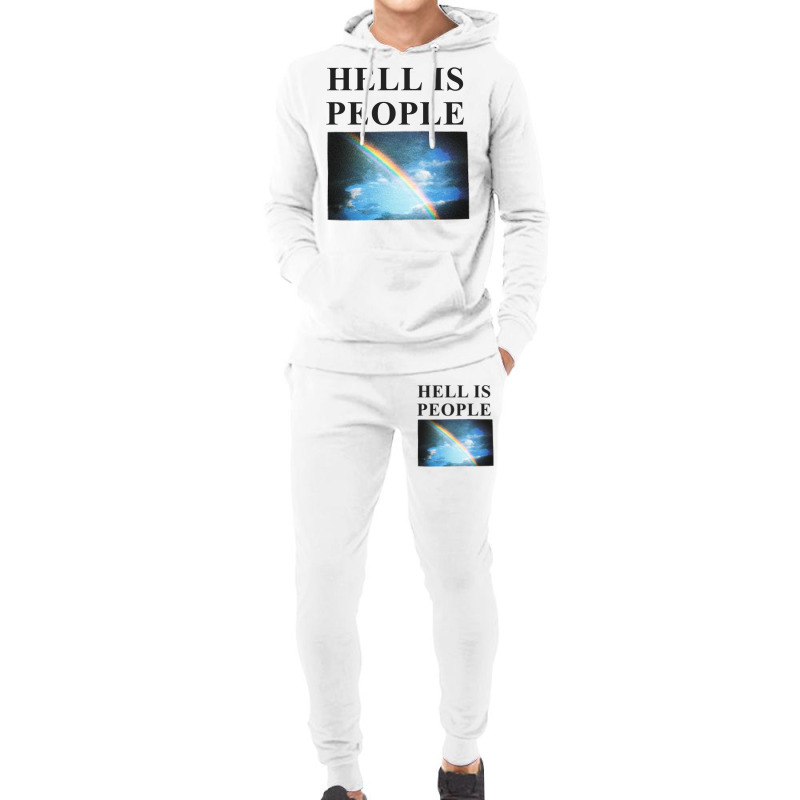 Hell Is People Hoodie & Jogger set by embarigosineg | Artistshot