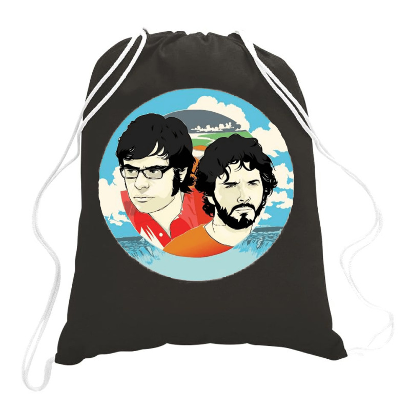 Flight Of The Conchords Tour Drawstring Bags | Artistshot