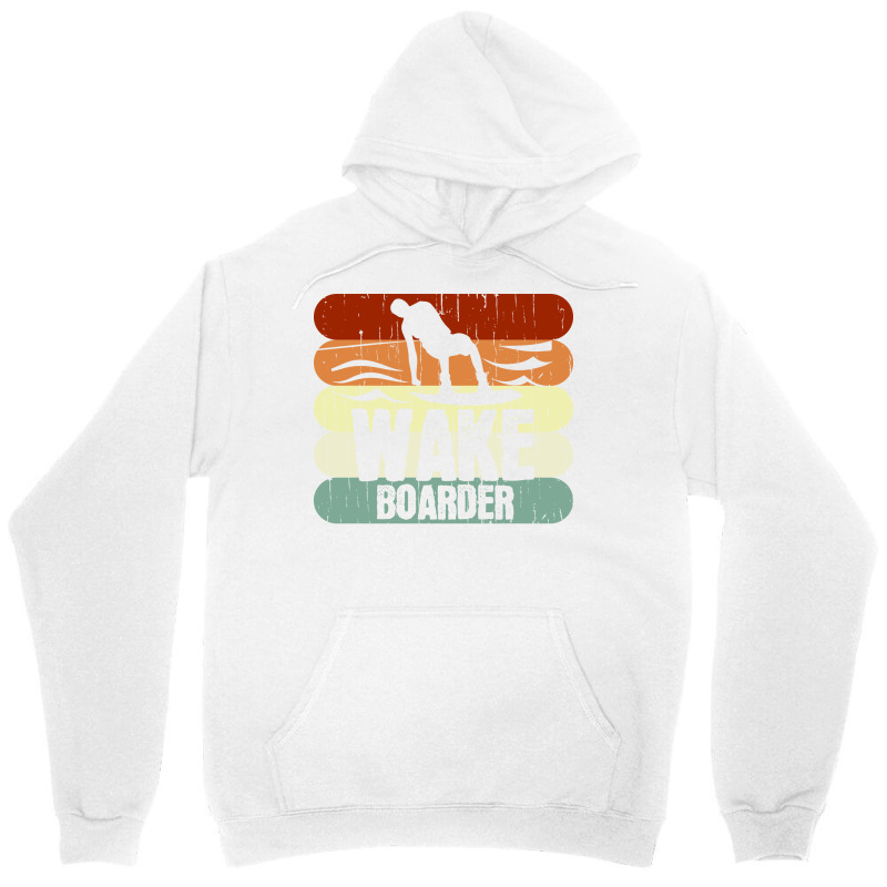 Vintage Wakeboarding Wakeboarder Wake Hipster Unisex Hoodie | Artistshot