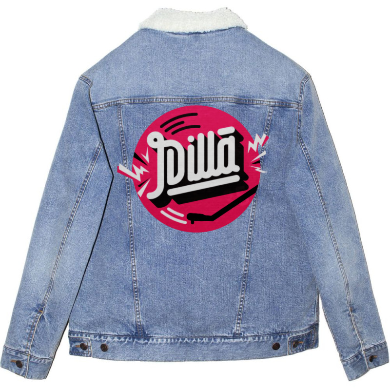 J Dilla Vinyl Unisex Sherpa-Lined Denim Jacket by embarigosineg | Artistshot