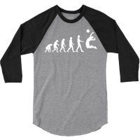 Volleyball Evolution Gift 3/4 Sleeve Shirt | Artistshot