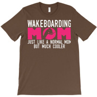 Wakeboarding Mom Joke Wakeboarder Mother Yellow T-shirt | Artistshot