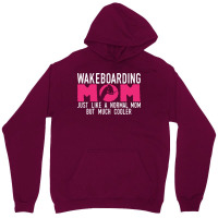 Wakeboarding Mom Joke Wakeboarder Mother Yellow Unisex Hoodie | Artistshot