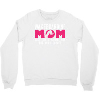 Wakeboarding Mom Joke Wakeboarder Mother Yellow Crewneck Sweatshirt | Artistshot