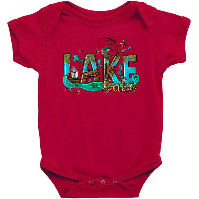 Lake Babe Baby Bodysuit by enoddigitalart@gmail.com | Artistshot