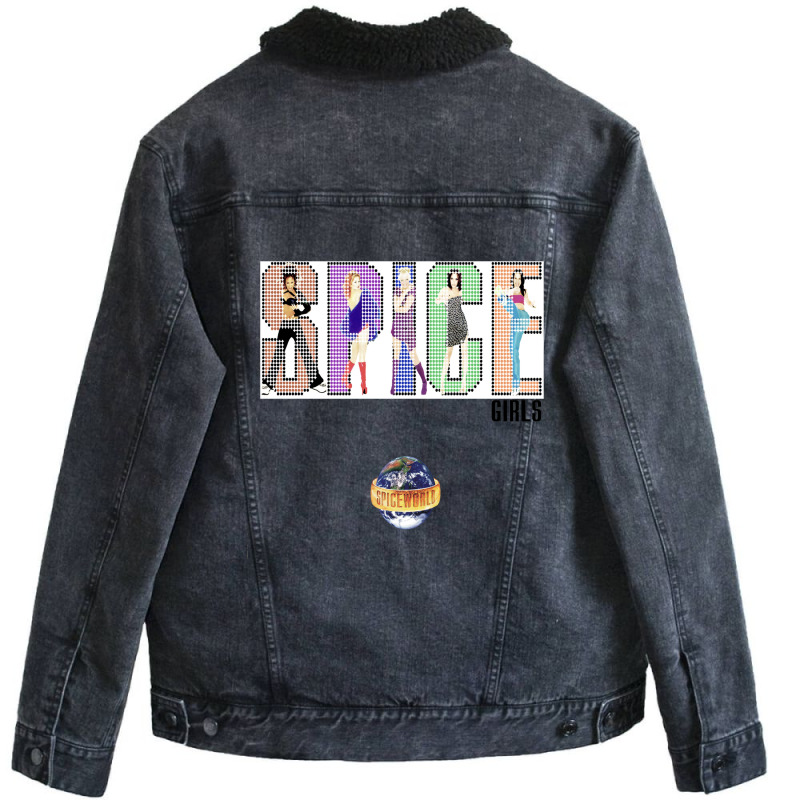 Virgin Emma Bunton Mel B Unisex Sherpa-lined Denim Jacket | Artistshot