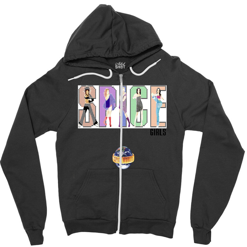 Virgin Emma Bunton Mel B Zipper Hoodie | Artistshot